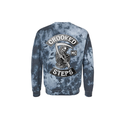 Crooked Steps Tie-Dye Crewneck