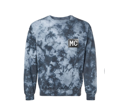 Crooked Steps Tie-Dye Crewneck
