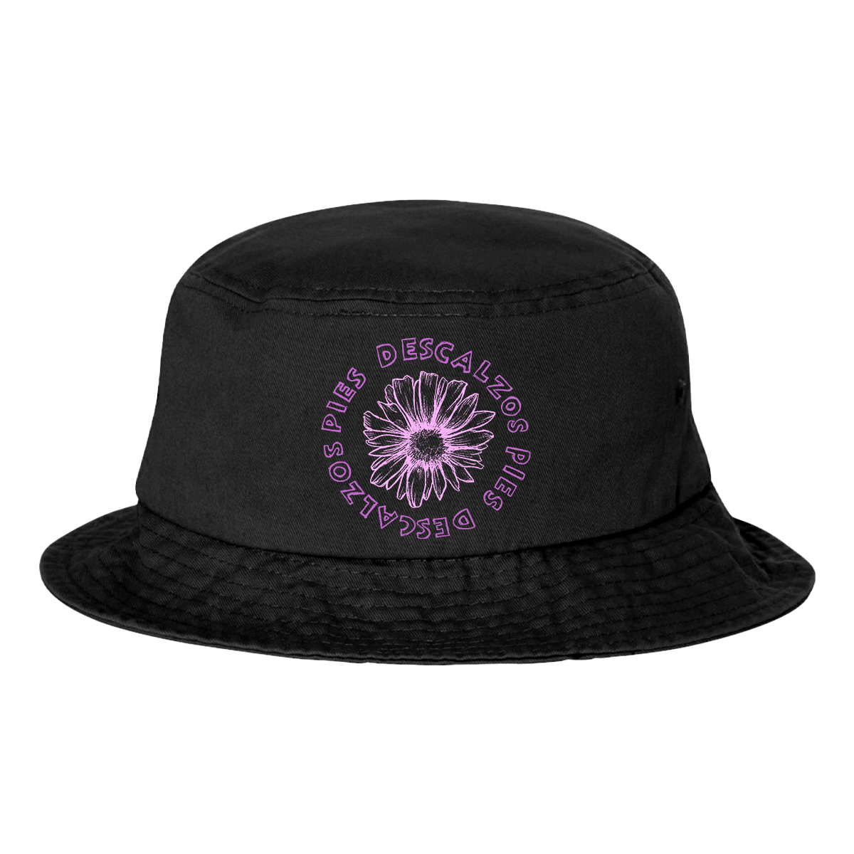 Pies Descalzos Flower Bucket Hat - Black