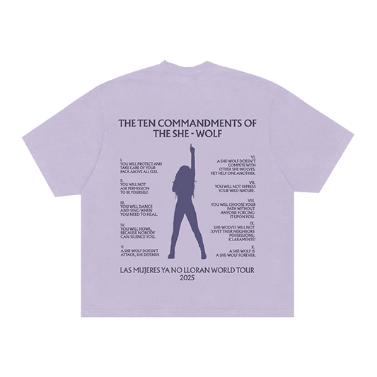 LMYNL World Tour Commandments Tee