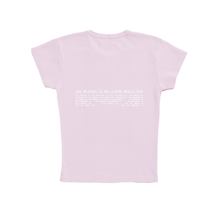 LMYNL World Tour Rhinestone Baby Tee