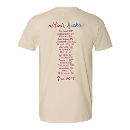 Stevie Nicks Tour 2025 Head Scarf Photo Tee