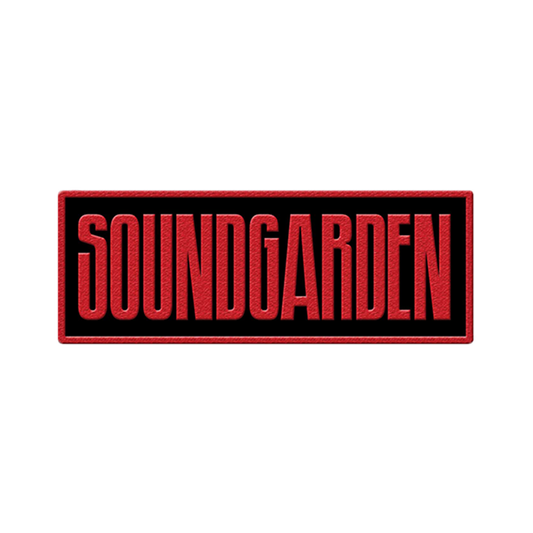 Soundgarden Type Logo Patch