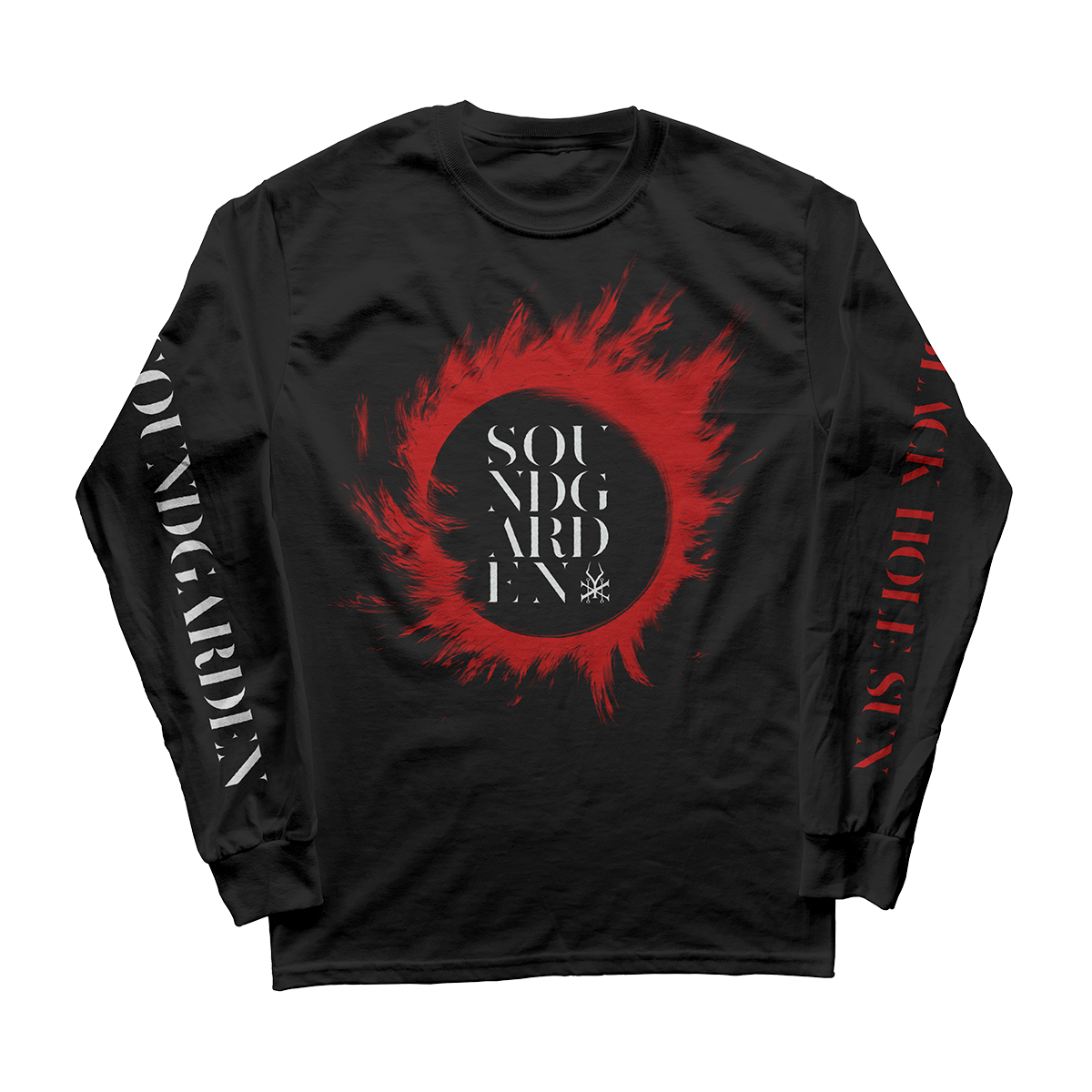 Soundgarden Radial Stacked Logo Longsleeve Tee