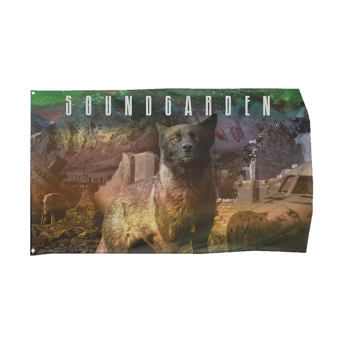 Telephantasm Wall Flag