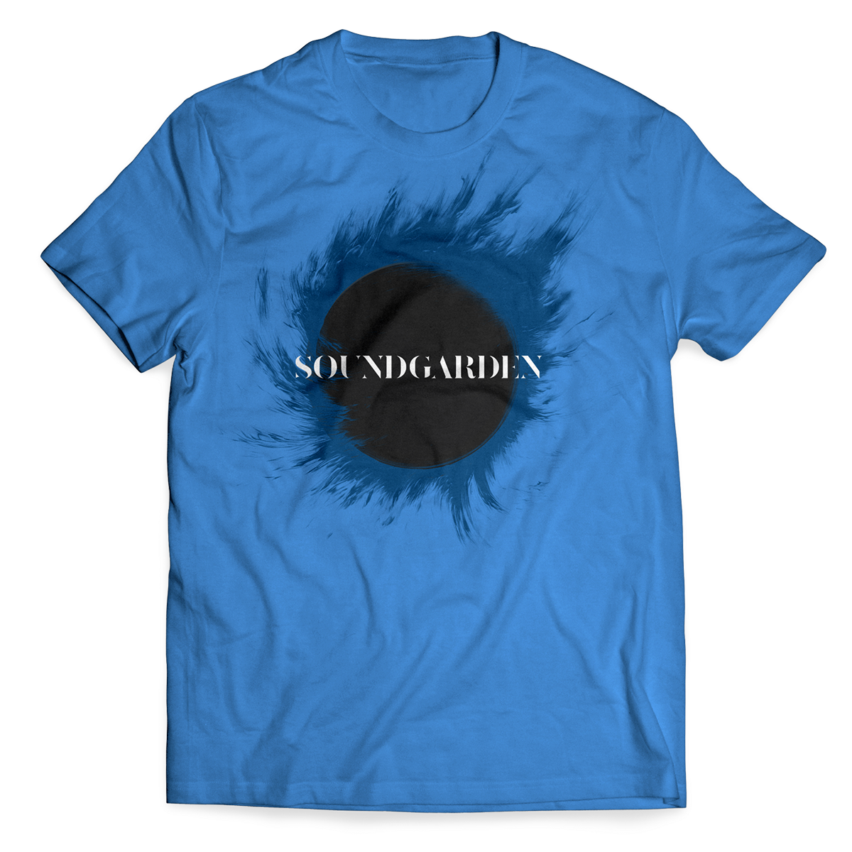 Soundgarden Radial Logo Tee - Blue