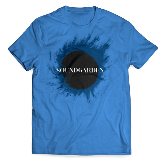 Soundgarden Radial Logo Tee - Blue