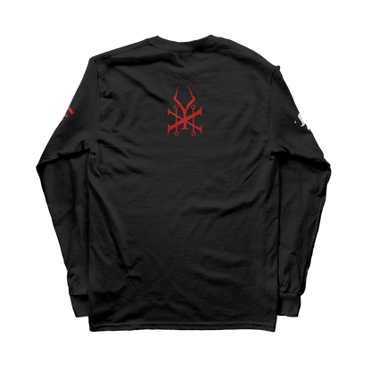 Soundgarden Radial Stacked Logo Longsleeve Tee