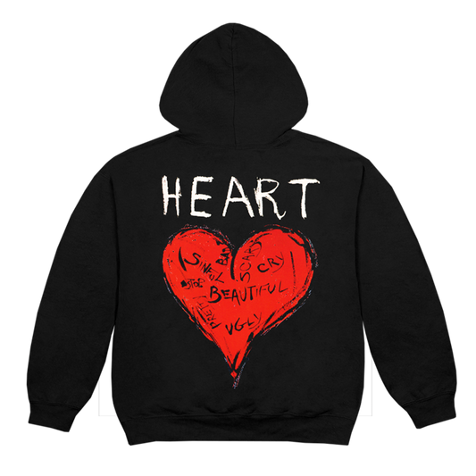 Heart Zip Hoodie