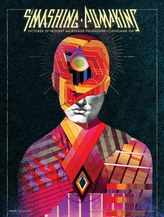 The Smashing Pumpkins Cleveland October 29, 2022 Print