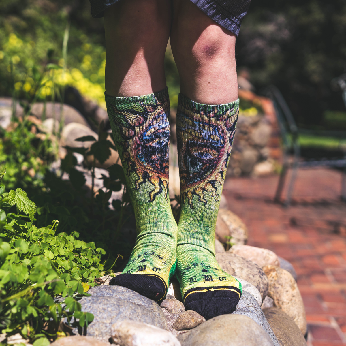 Youth Sublime Sun Socks - Green