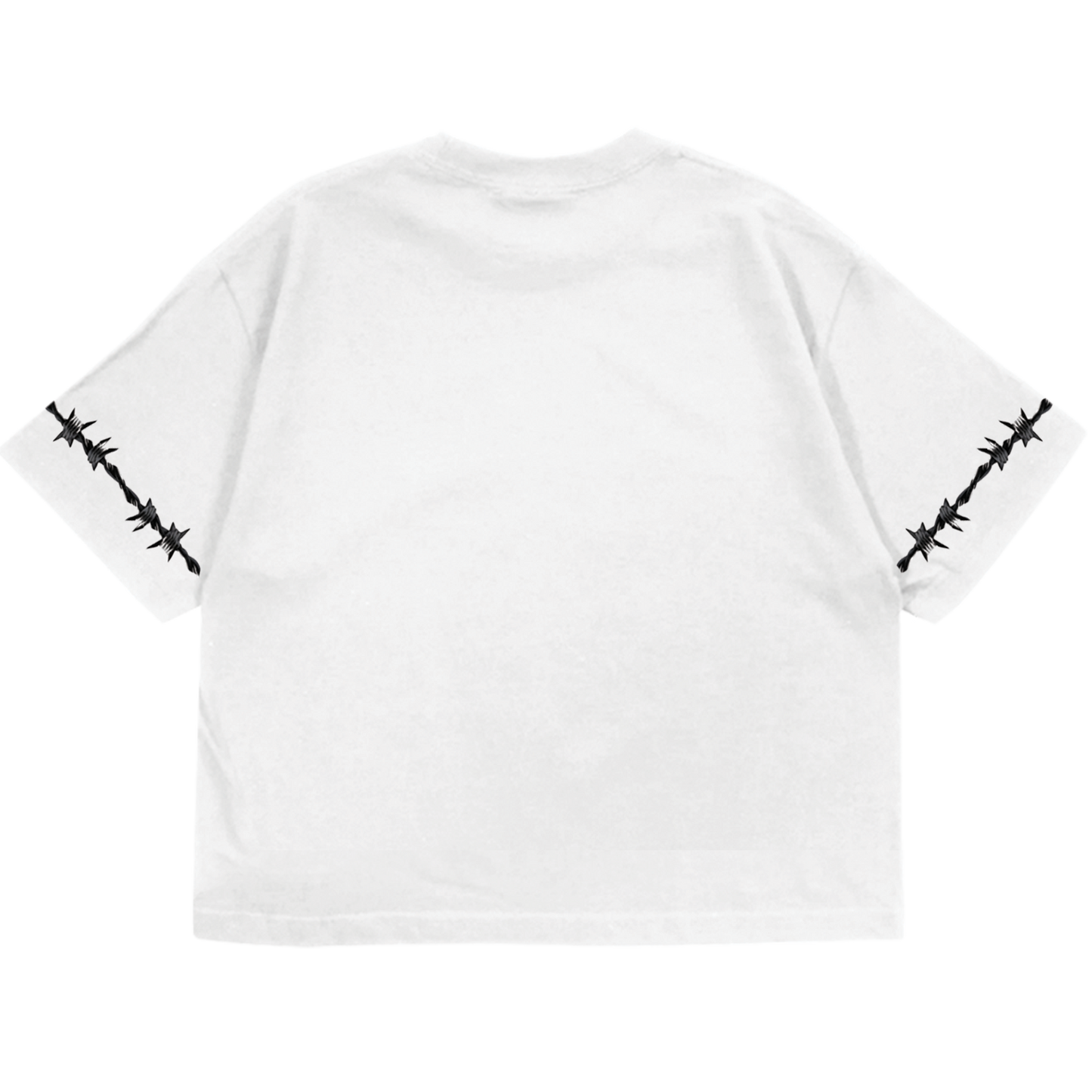Tengo Un Jefe De M Crop T-shirt - White