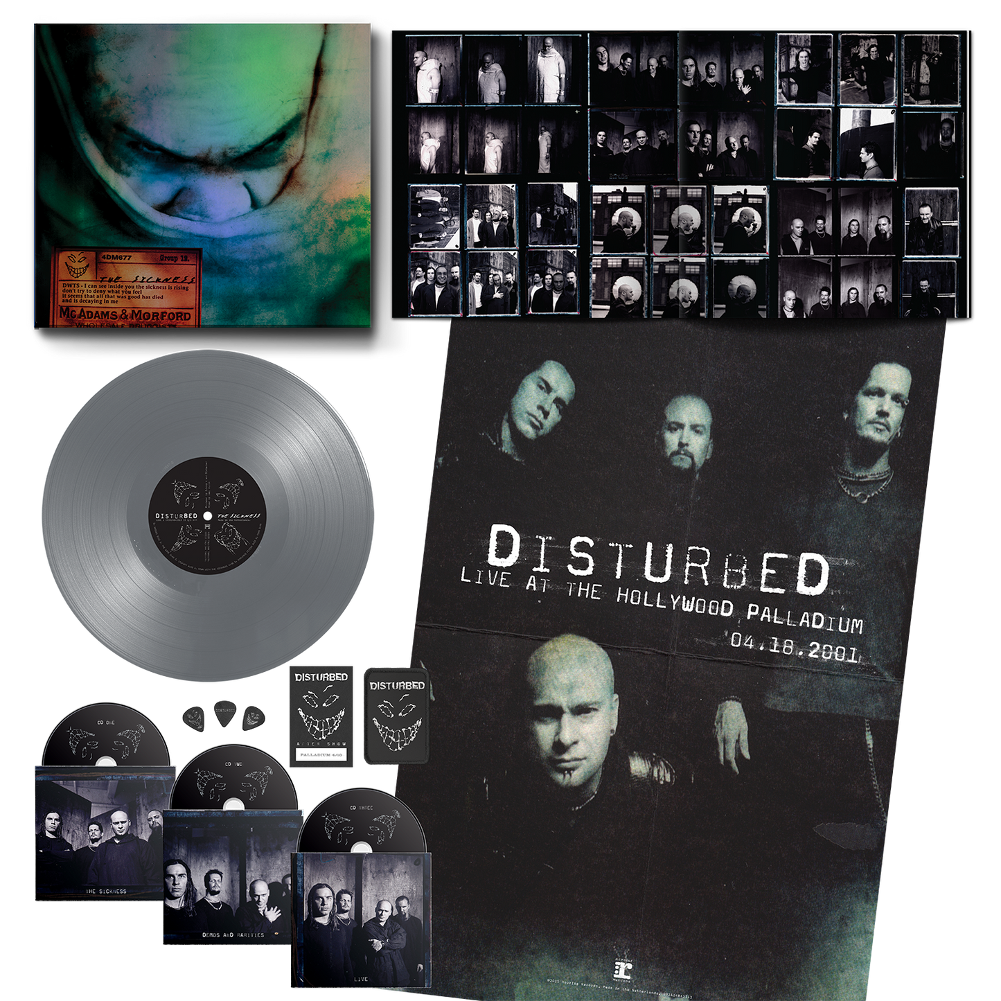The Sickness Limited Edition Box Set