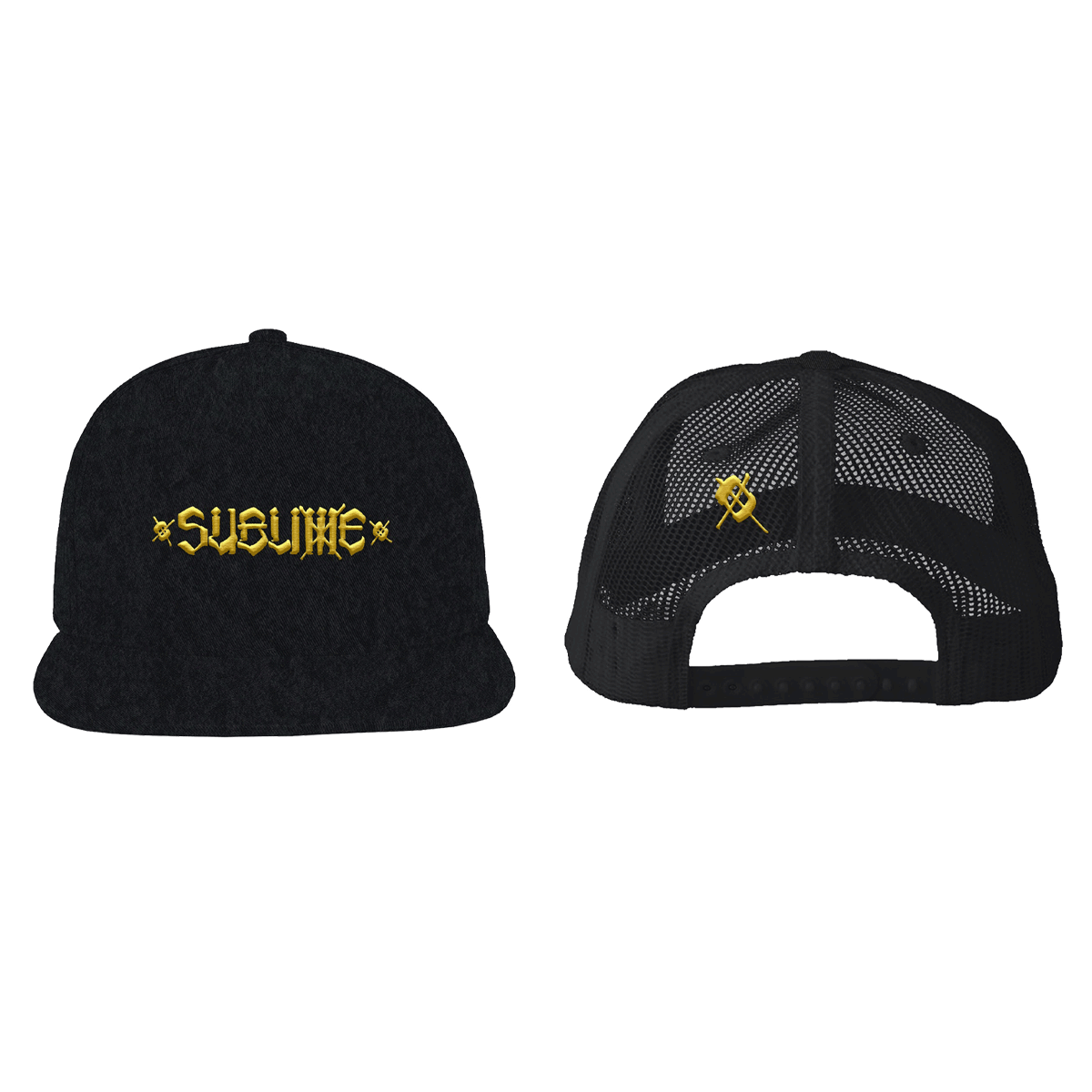 Sublime x Chaz 3D Embroidered Snapback - Black