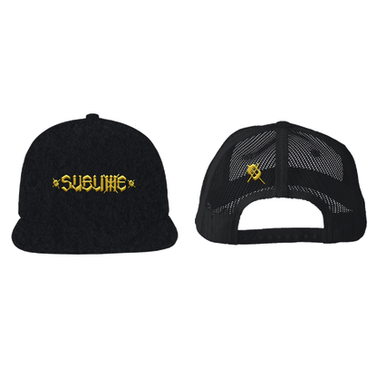 Sublime x Chaz 3D Embroidered Snapback - Black