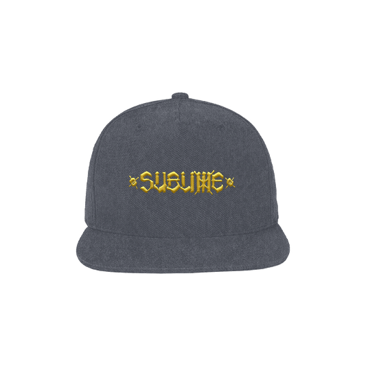 Sublime x Chaz 3D Embroidered Snapback - Grey