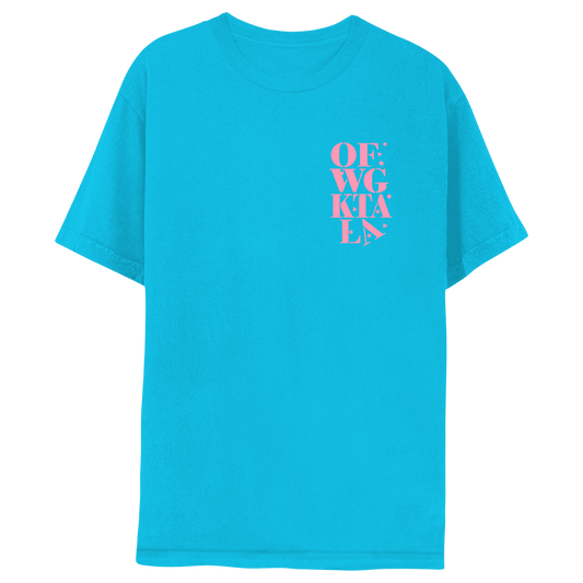 Stacked LA T-shirt - Turquoise-Odd Future