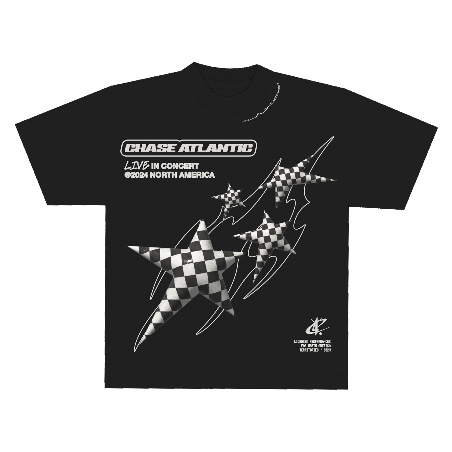 LIVE IN CONCERT STARS TEE