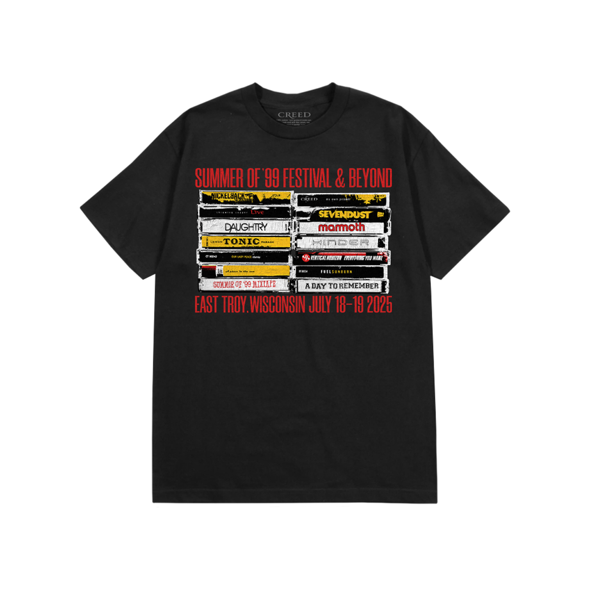 Summer of '99 & Beyond Festival Cassette Tee