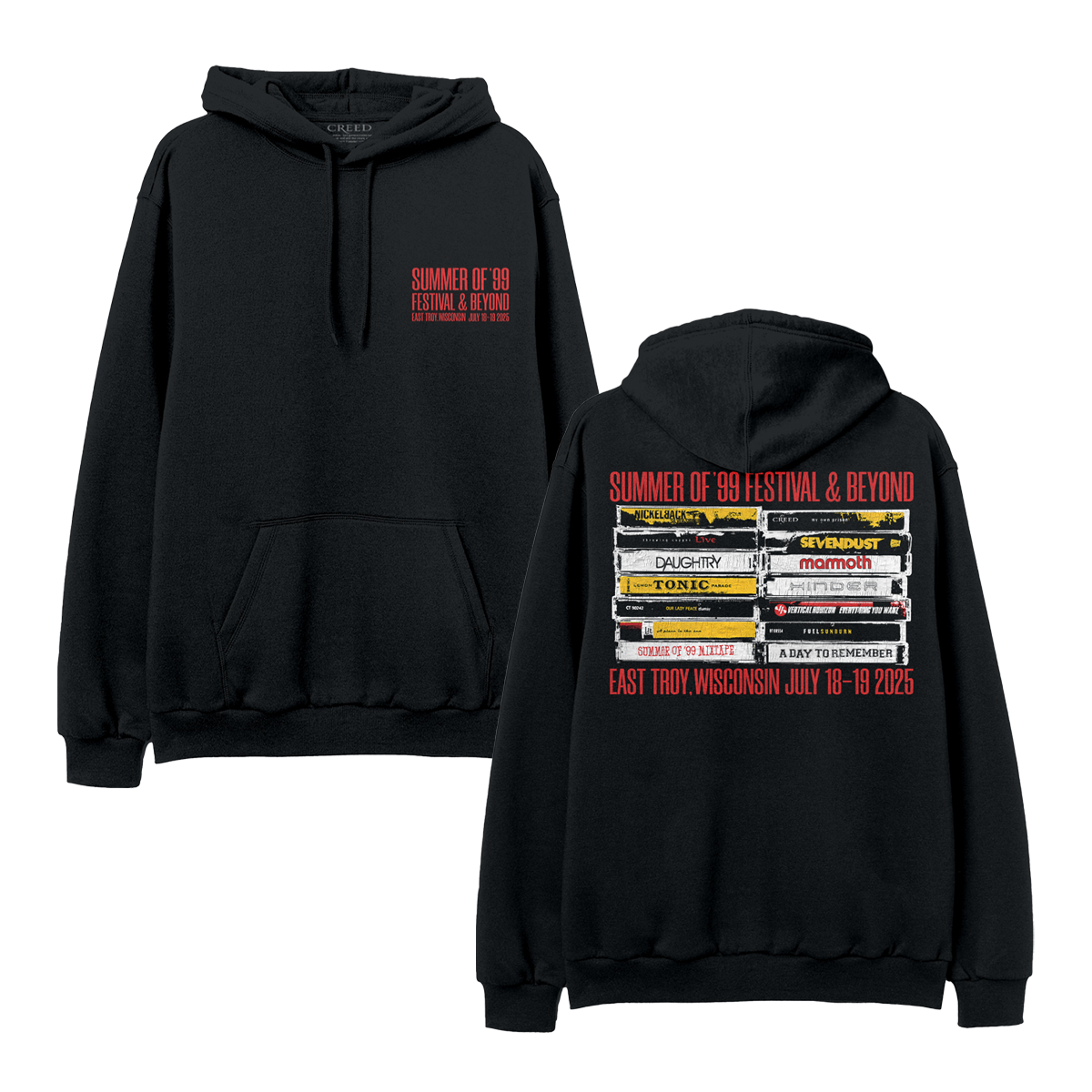 Summer of '99 & Beyond Festival Cassette Hoodie