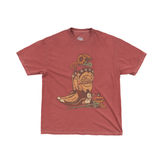 Sunflower Boots Vintage Tee