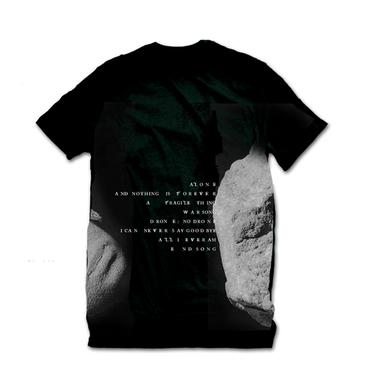SONGS OF A LOST WORLD BLACK ALL OVER CREW TEE