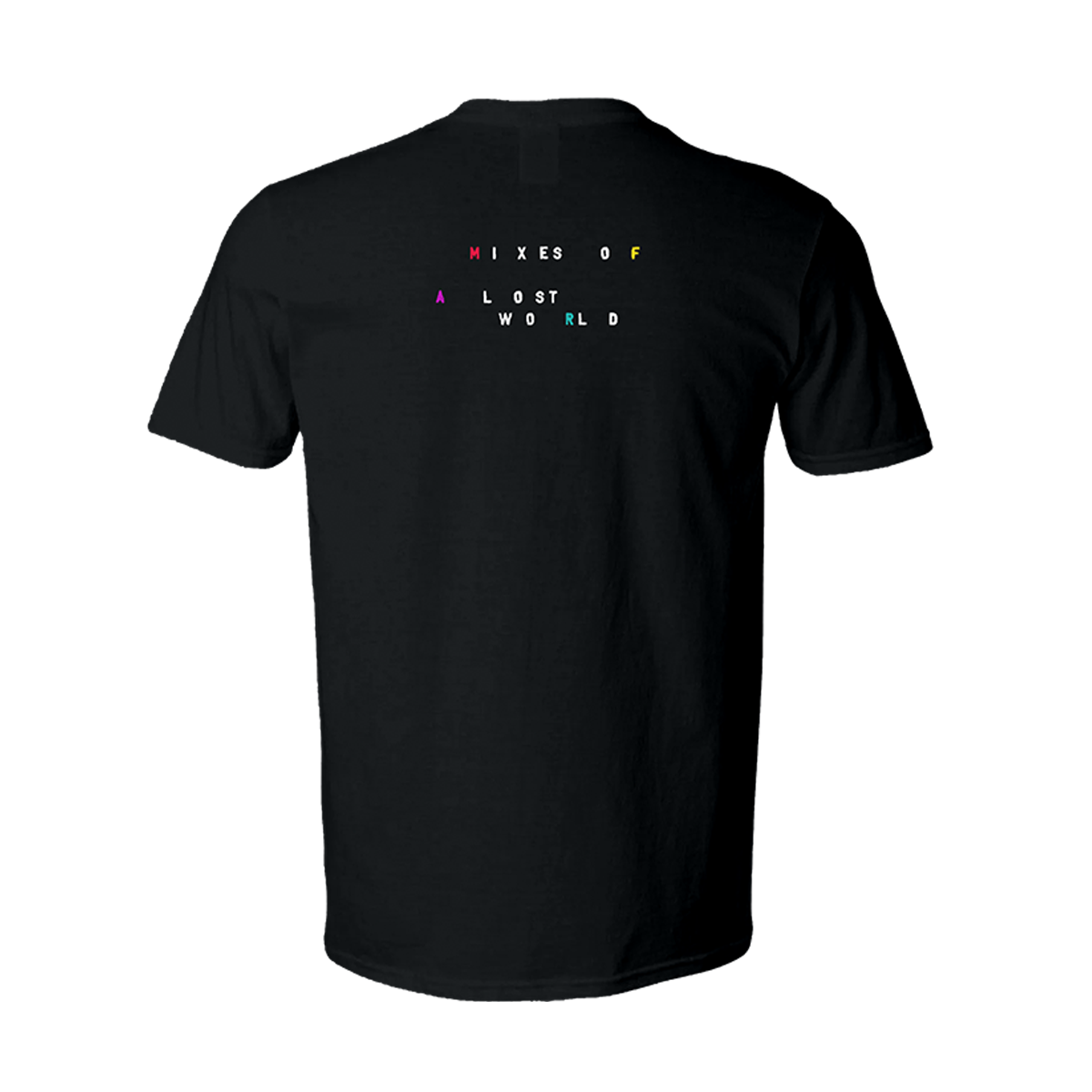 Mixes of a Lost World V-Neck Tee - Black