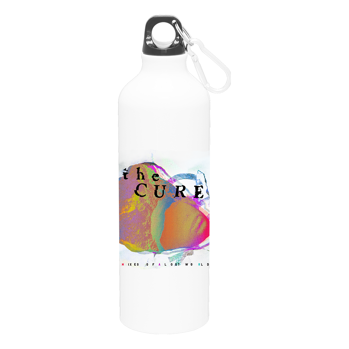 Mixes of a Lost World Water Bottle - White