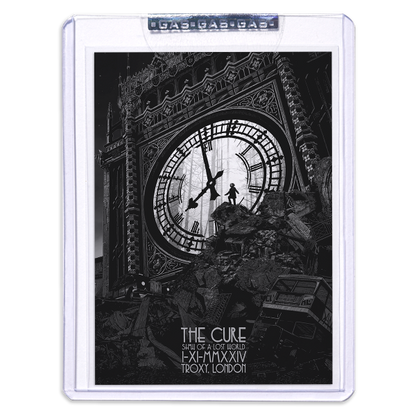 GAS The Cure November 1 2024 Troxy London Trading Card Illustrated by Daniel Danger