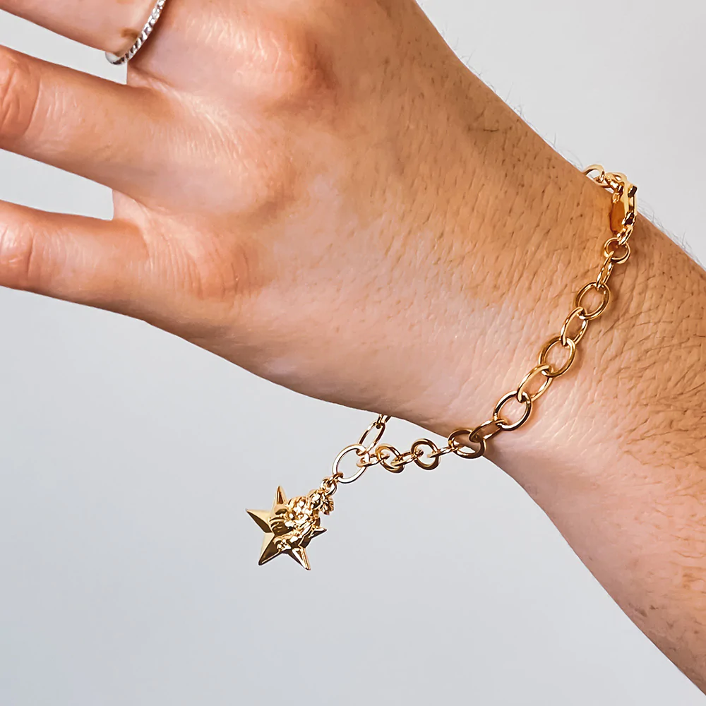 STAR GIRL 18K GOLD BRACELET