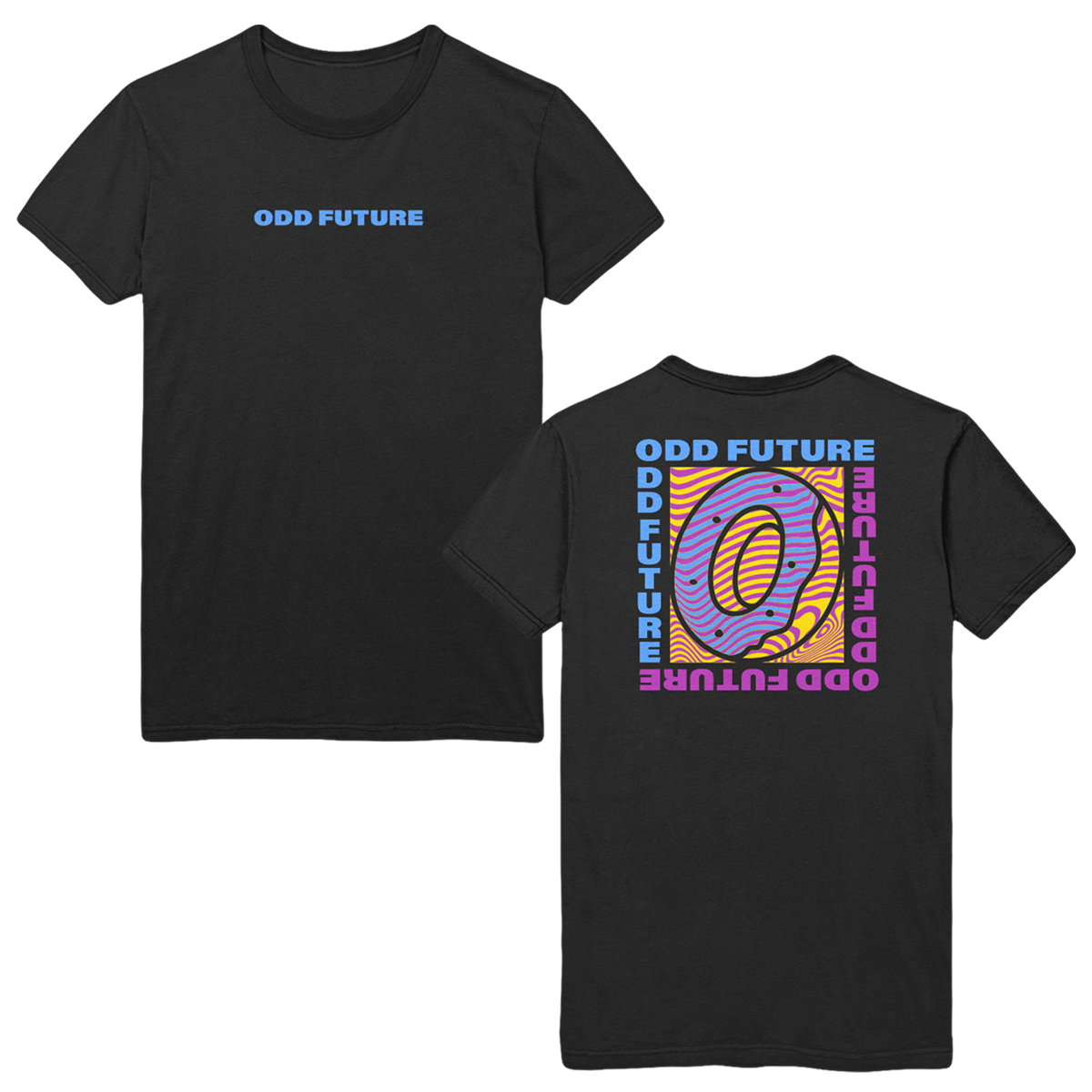 Trippy Box T-shirt - Black-Odd Future