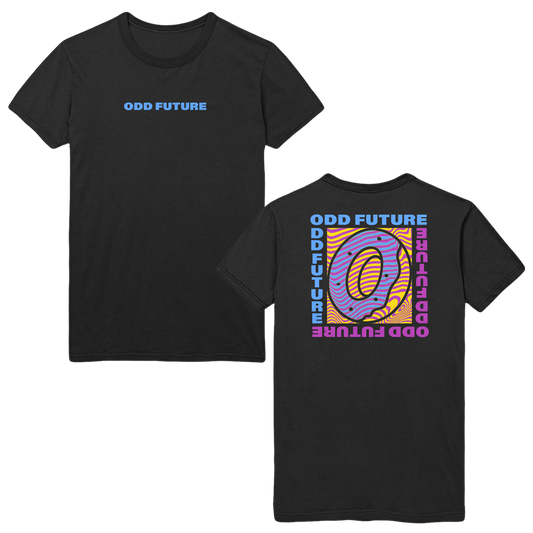 Trippy Box T-shirt - Black-Odd Future