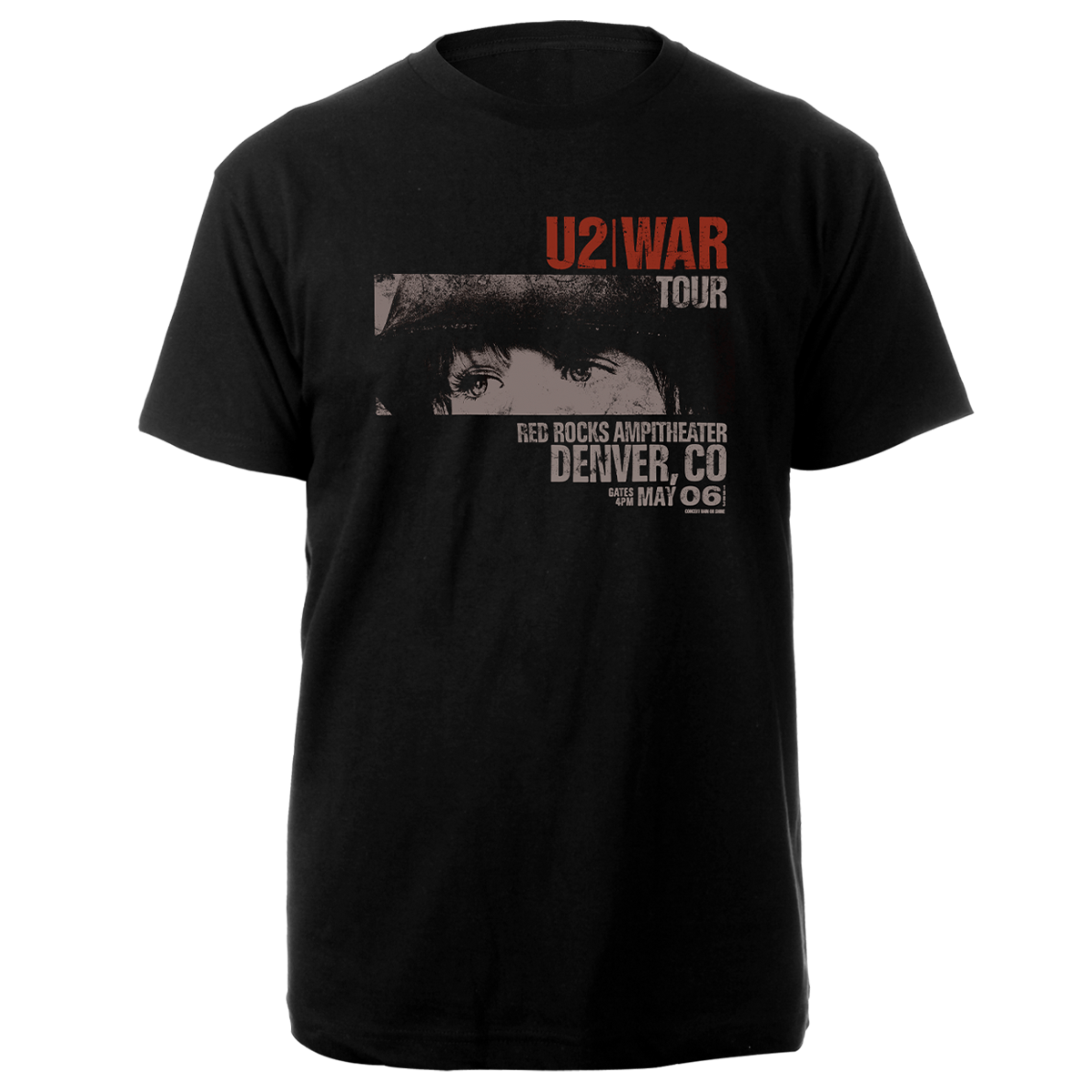 War Tour Red Rocks '83 Tee