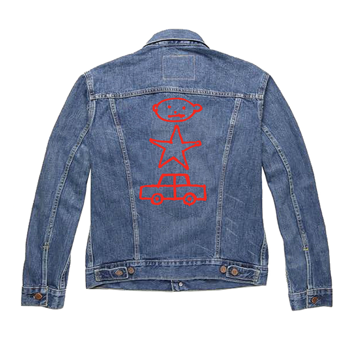 Achtung Baby Levi's Denim Trucker Jacket