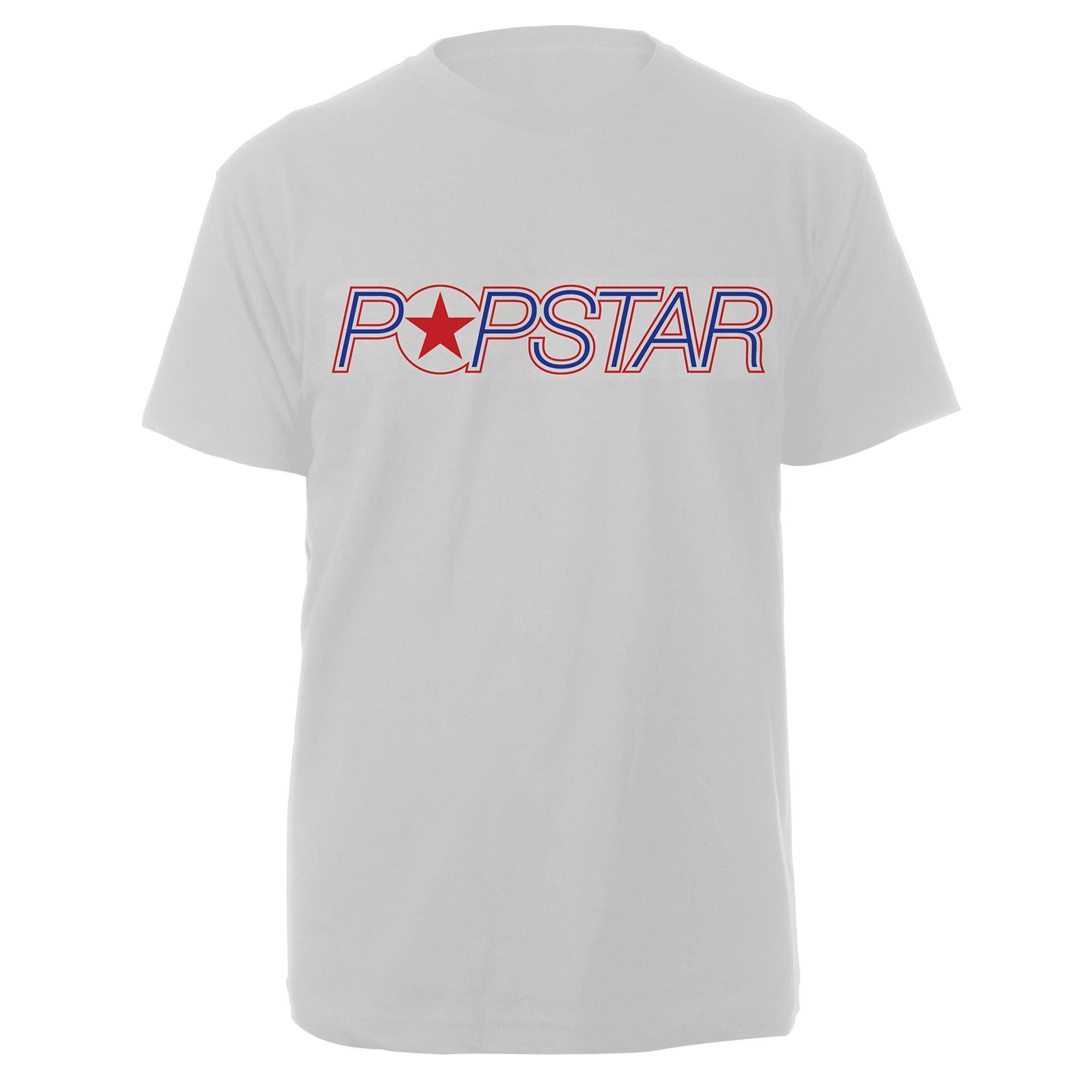 U2 Popstar White Tee-U2