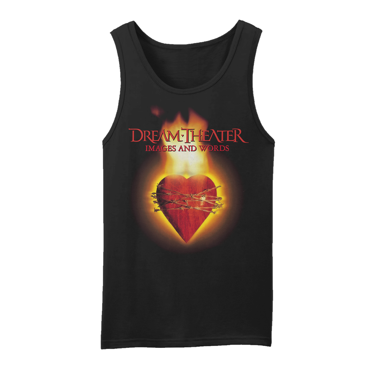 Flaming Heart Tank Top