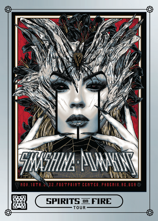 The Smashing Pumpkins Phoenix November 18, 2022 Exclusive GAS Trading Card