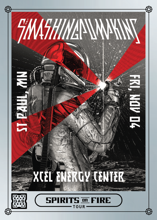 The Smashing Pumpkins St Paul November 4, 2022 Exclusive GAS Trading Card