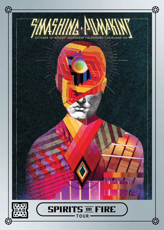 The Smashing Pumpkins Cleveland October 29, 2022 Exclusive GAS Trading Card
