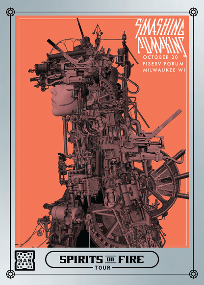 The Smashing Pumpkins Milwaukee October 30, 2022 Exclusive GAS Trading Card