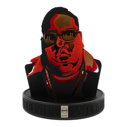 Notorious B.I.G. 3DLA Sculpture