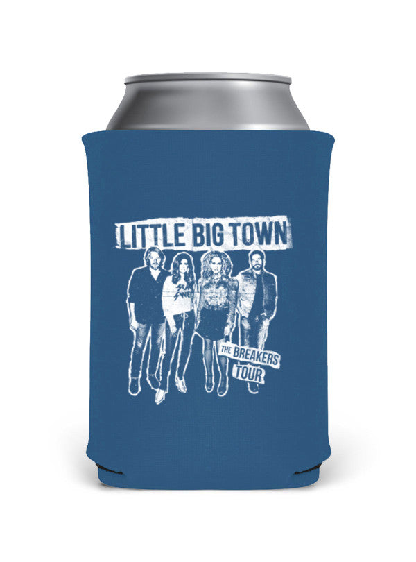 WHITE SILHOUETTE BLUE CAN HUGGER