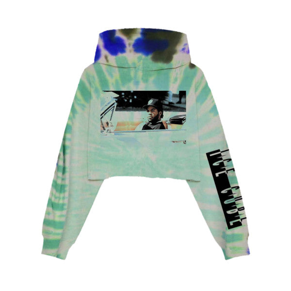 Impala Tie-Dye Crop Hoodie