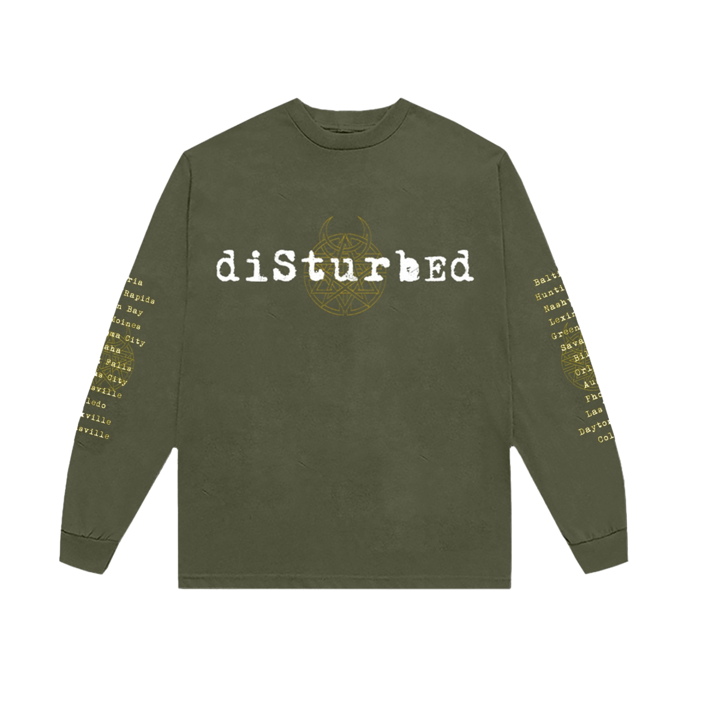 Take Back Your Life Green Long Sleeve 2024 Tour T-Shirt