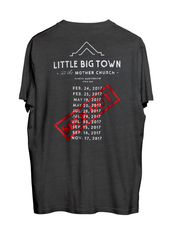 LITTLE BIG TOWN RYMAN T-SHIRT