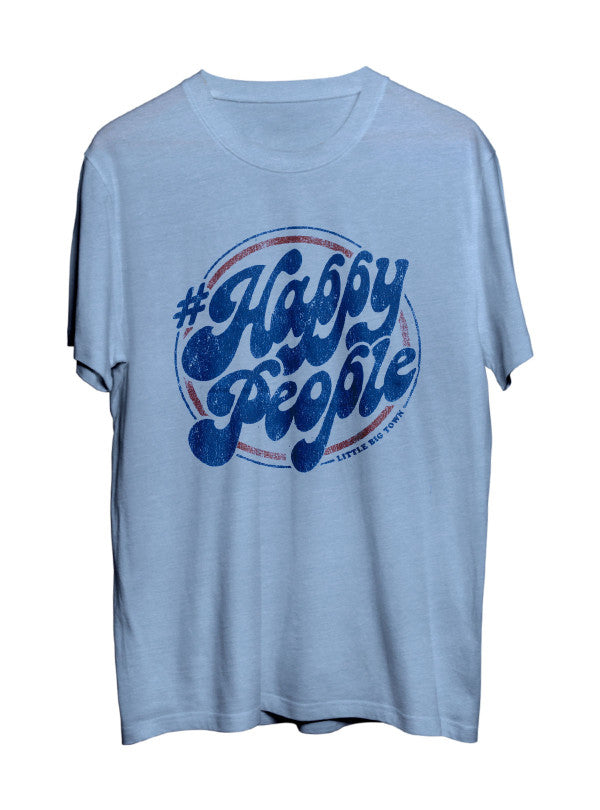 HAPPY PEOPLE LIGHT BLUE T-SHIRT