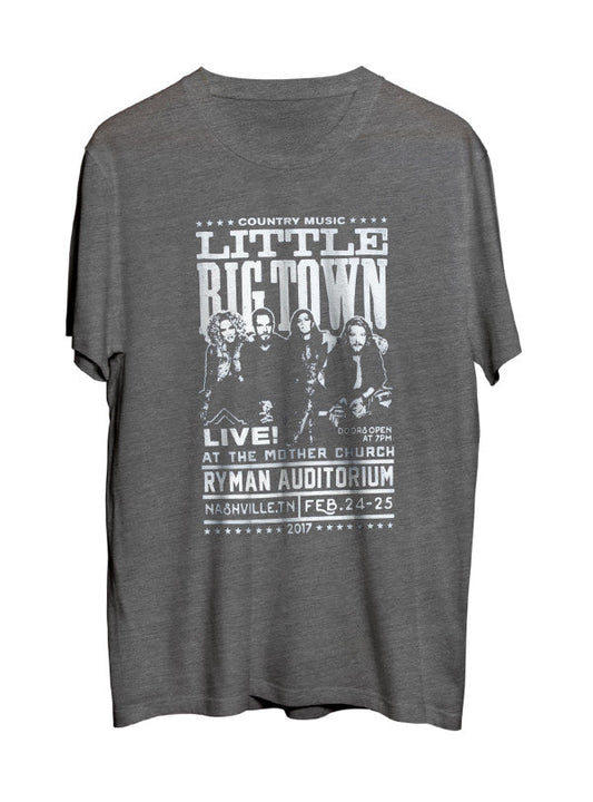 RYMAN AUDITORIUM 2017 HEATHER GREY EVENT T-SHIRT