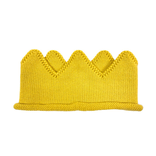 King of a Land Kids Knit Crown
