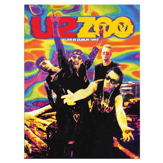 U2 ZOO Silver Foil Poster