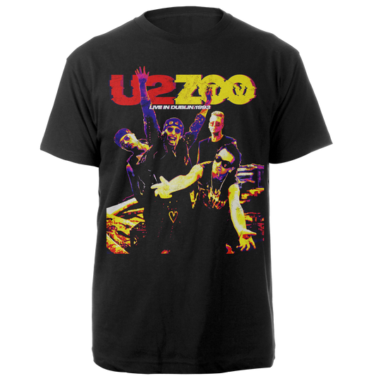 ZOOROPA Band Cutout Tee - Black